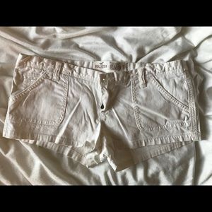 White Hollister Shorts